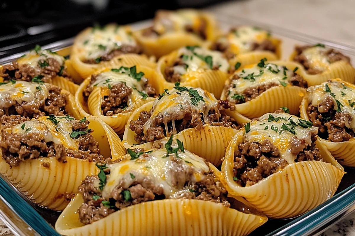 Cheesesteak Stuffed Shells