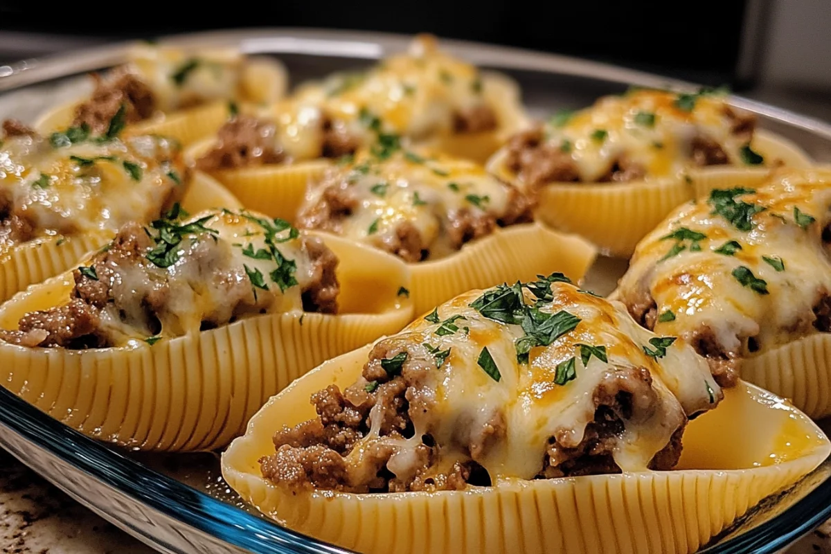 Cheesesteak Stuffed Shells