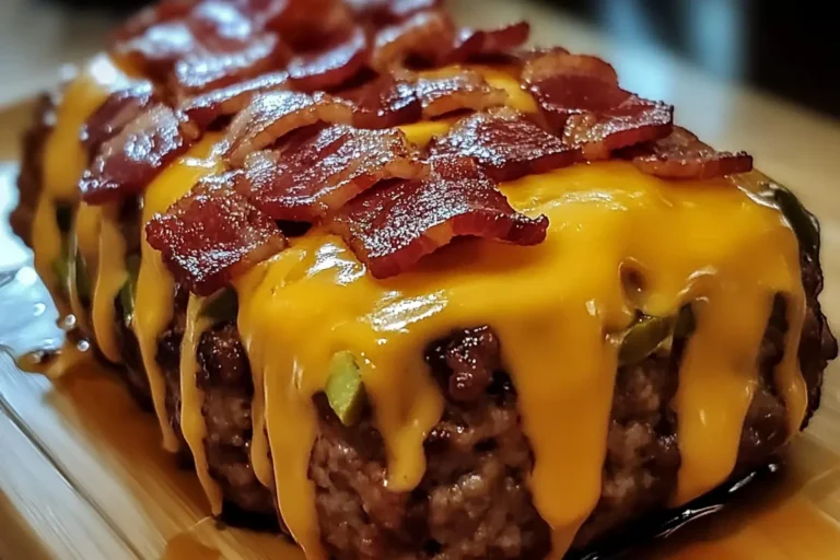 Bacon Cheeseburger Meatloaf