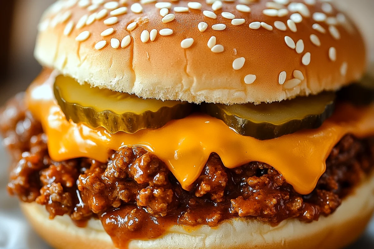 Big Mac Sloppy Joes