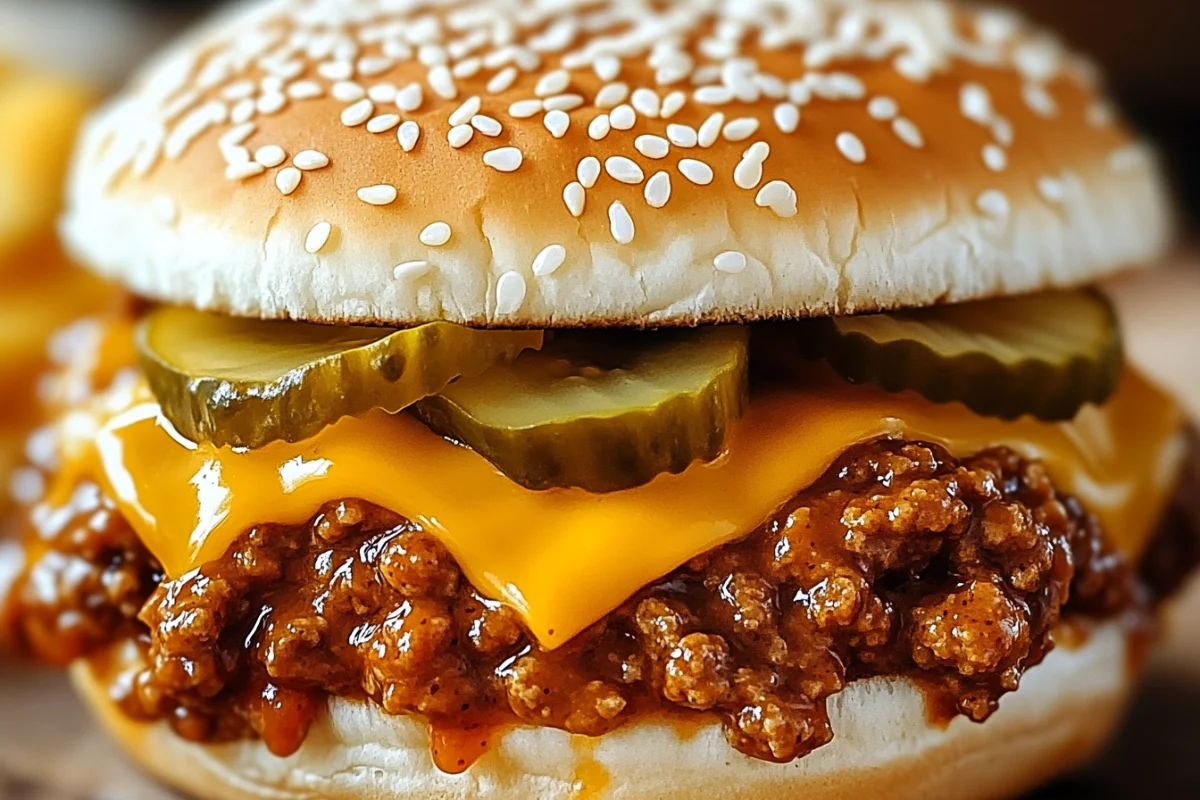 Big Mac Sloppy Joes