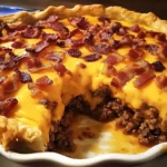 Carnivore Bacon Cheeseburger Pie - A Savory Delight You Can't Resist