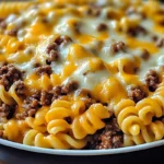 Cheesy Sloppy Cheeseburger Pasta