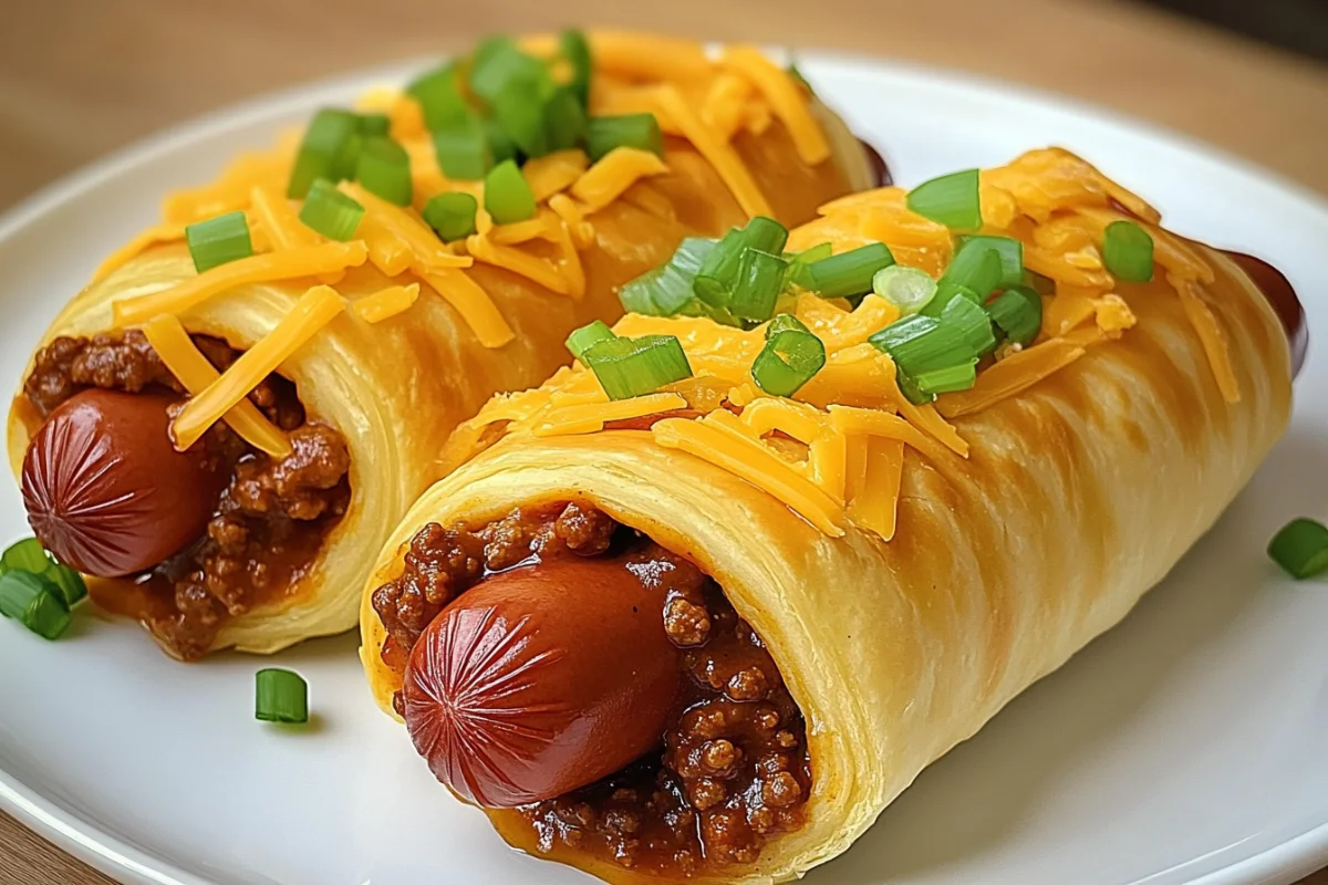 Crescent Roll Chili Dog Delight – A Game-Day Favorite