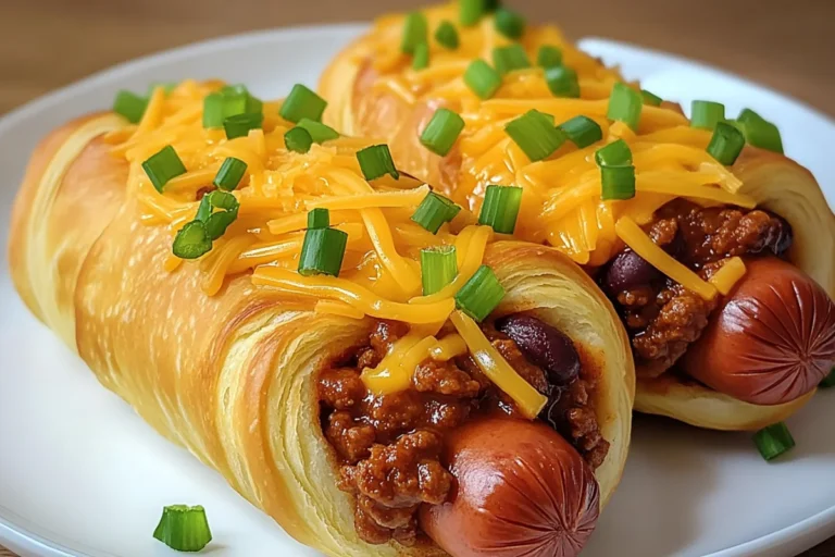 Crescent Roll Chili Dog Delight – A Game-Day Favorite