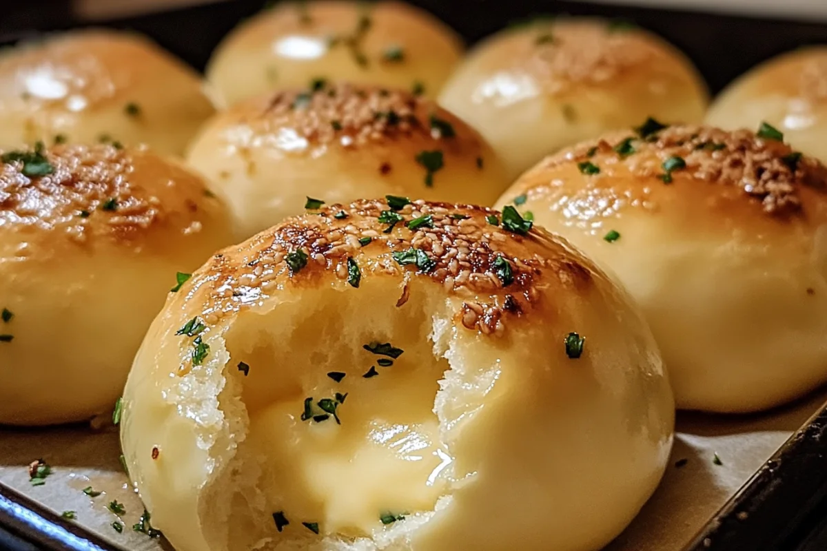 Garlic Butter Cheese Bombs