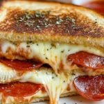 Pepperoni Pizza Grilled Cheese – A Pizza Lover's Dream Sandwich