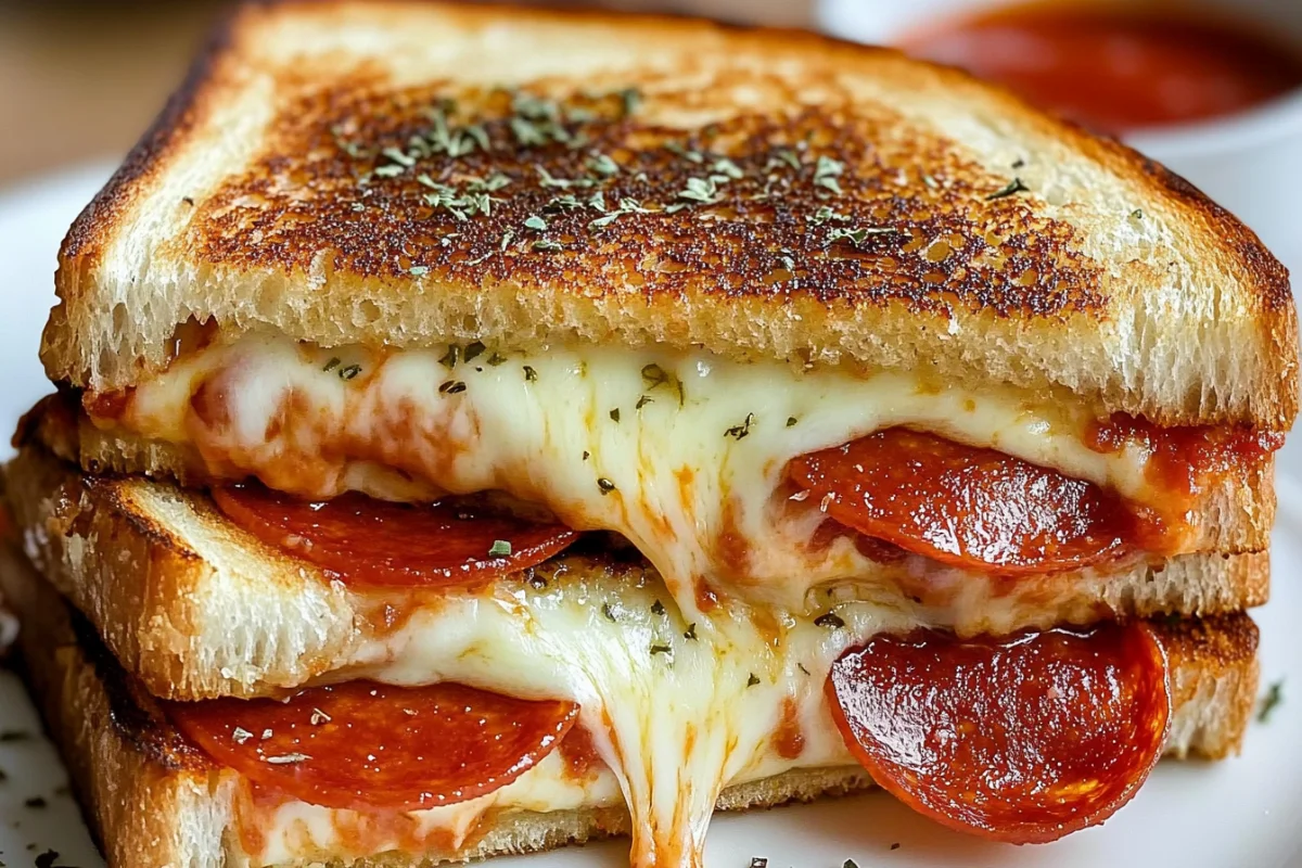 Pepperoni Pizza Grilled Cheese – A Pizza Lover's Dream Sandwich