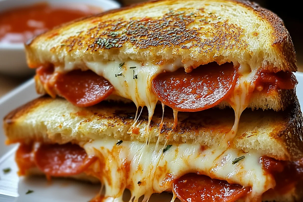 Pepperoni Pizza Grilled Cheese – A Pizza Lover's Dream Sandwich