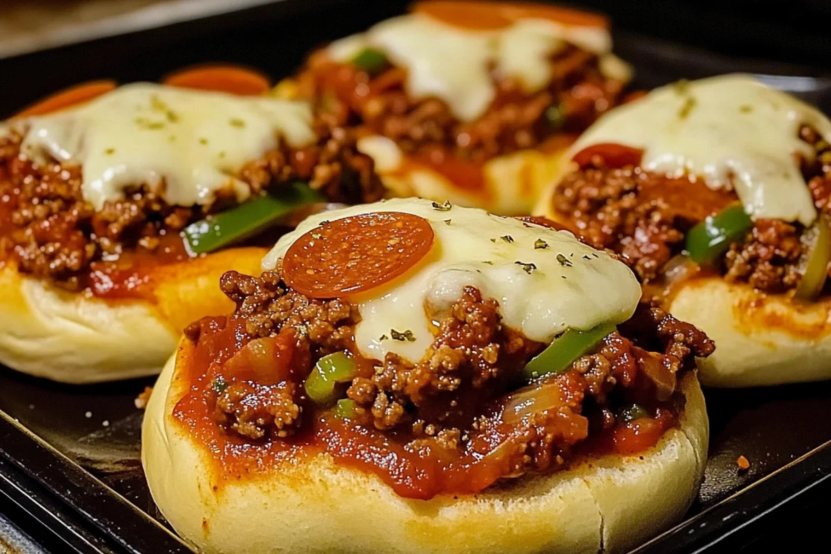 Pepperoni Pizza Sloppy Joes – A Fun Twist on a Classic Meal