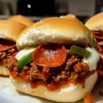 Pepperoni Pizza Sloppy Joes – A Fun Twist on a Classic Meal