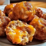 Rotel Cream Cheese Sausage Balls - Ultimate Party Snack Recipe