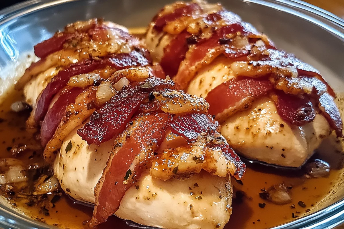 Bacon Brown Sugar Garlic Chicken - A Delicious and Easy Recipe