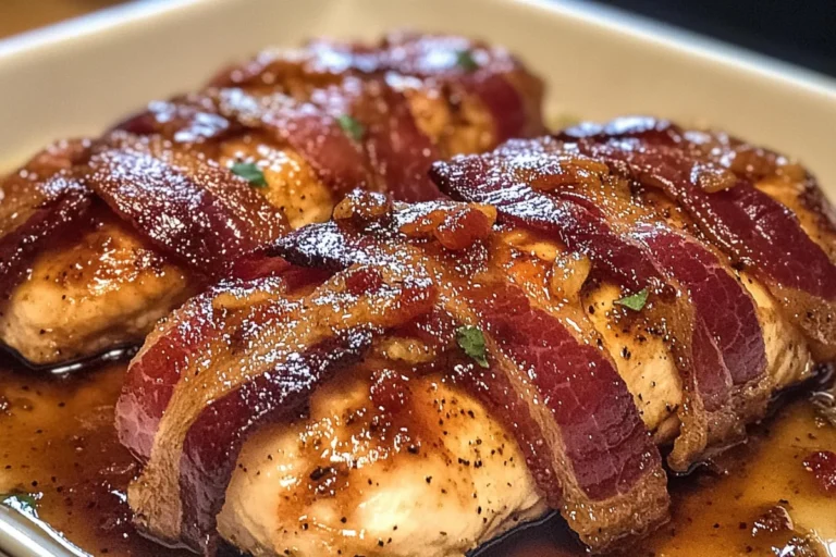 Bacon Brown Sugar Garlic Chicken - A Delicious and Easy Recipe