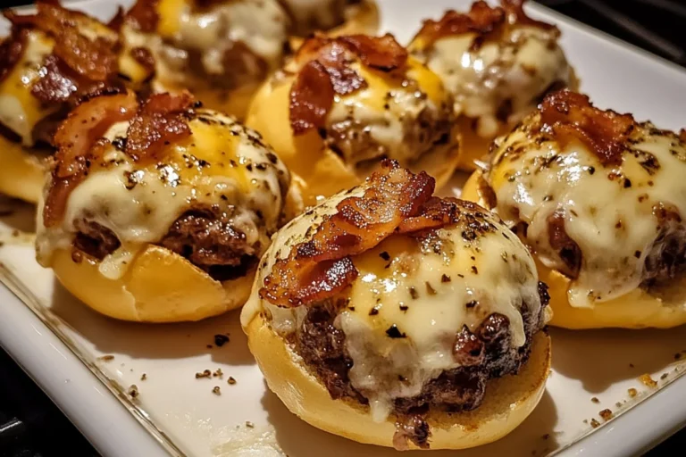 Bacon Cheeseburger Bombs – The Ultimate Snack You’ll Crave