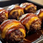 Cheddar-Stuffed BBQ Bacon Bombs – A Game-Changing Recipe