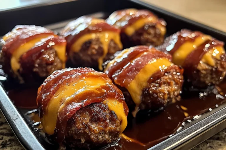 Cheddar-Stuffed BBQ Bacon Bombs – A Game-Changing Recipe