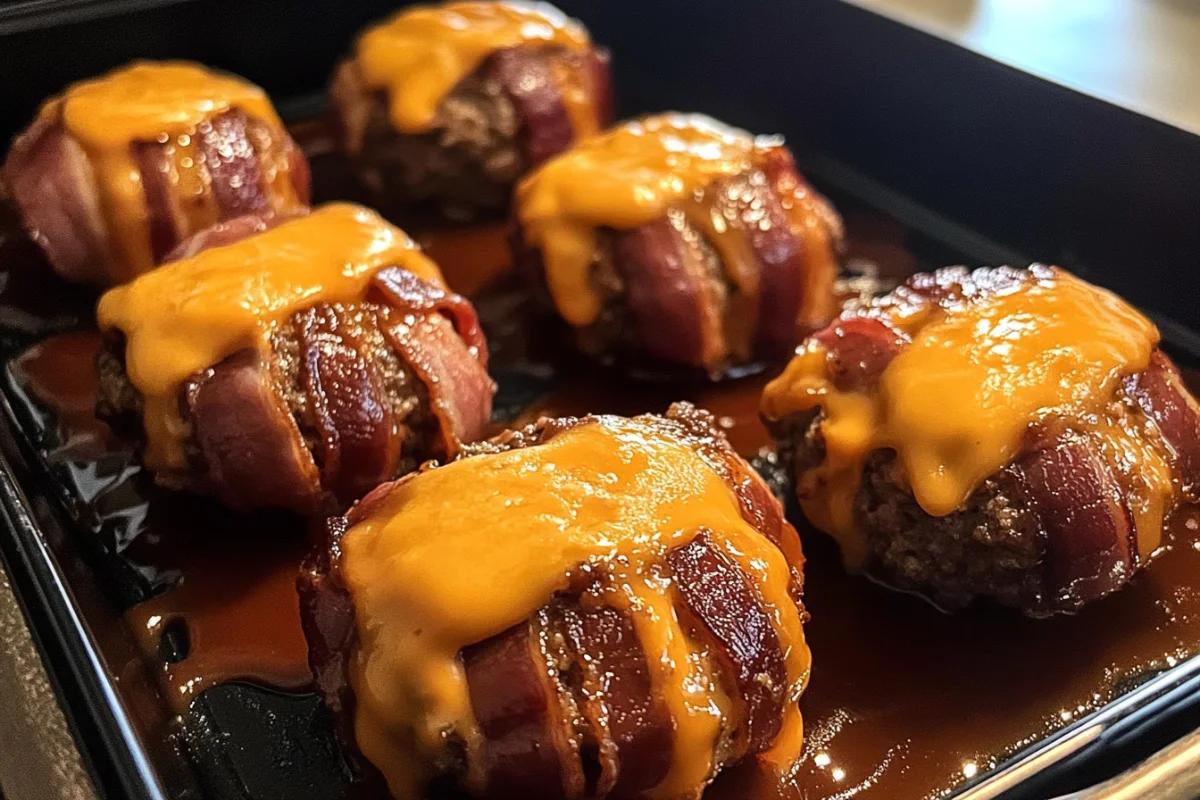 Cheddar-Stuffed BBQ Bacon Bombs – A Game-Changing Recipe