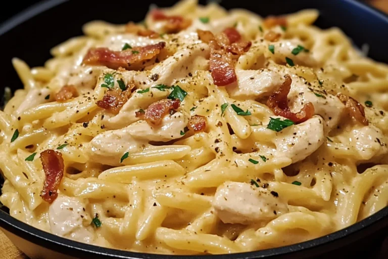 Chicken Bacon Ranch Pasta – Creamy and Delicious Recipe