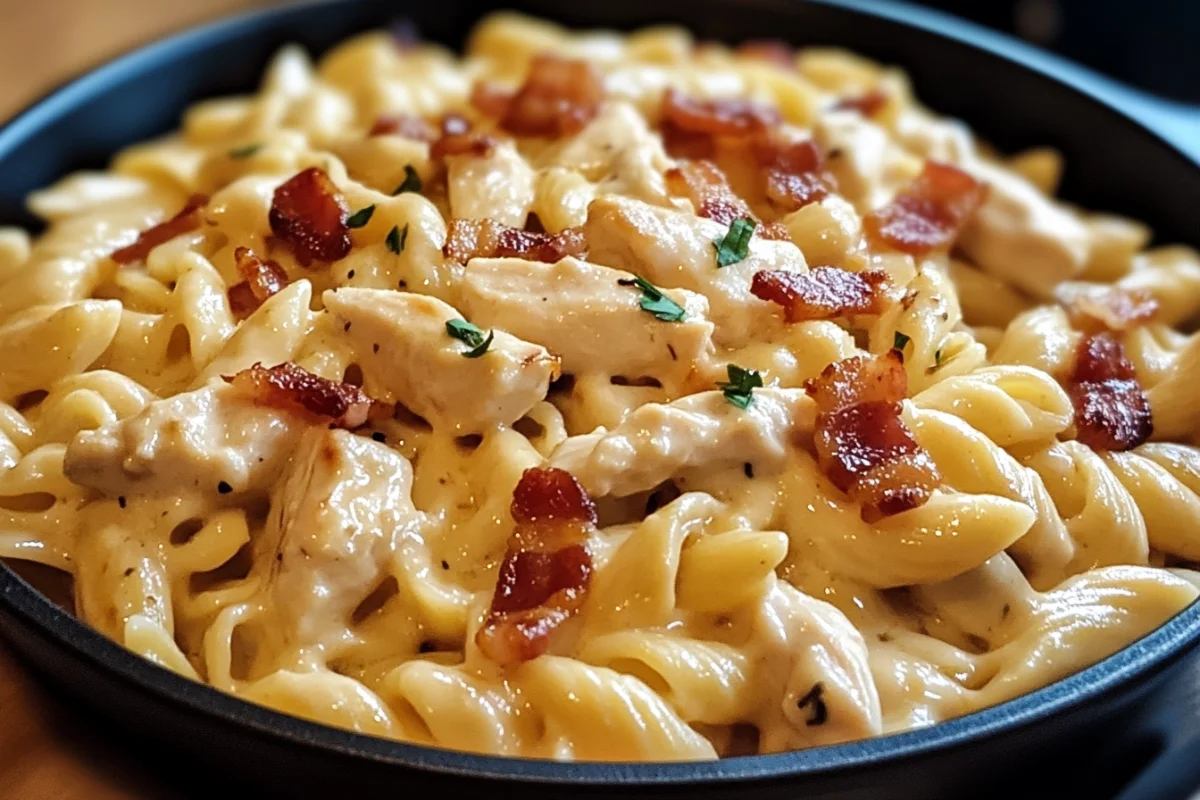 Chicken Bacon Ranch Pasta – Creamy and Delicious Recipe