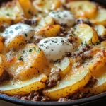 Loaded Beef and Potato Bake – The Ultimate Comfort Food