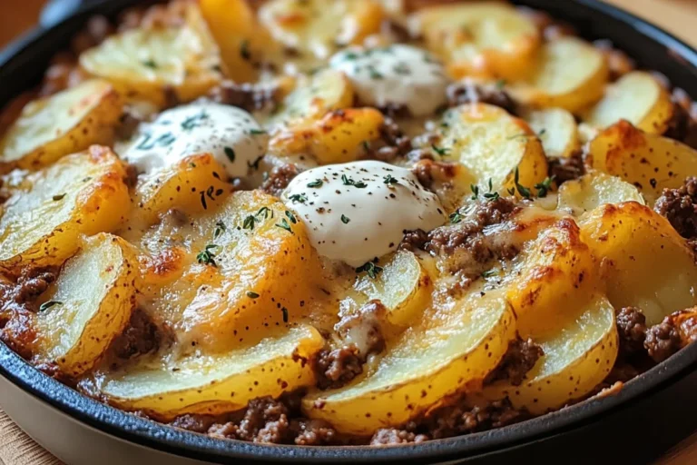 Loaded Beef and Potato Bake – The Ultimate Comfort Food