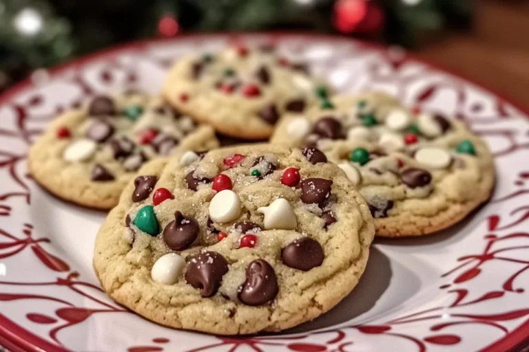 Winter Wonderland Chocolate Chip Christmas Cookies