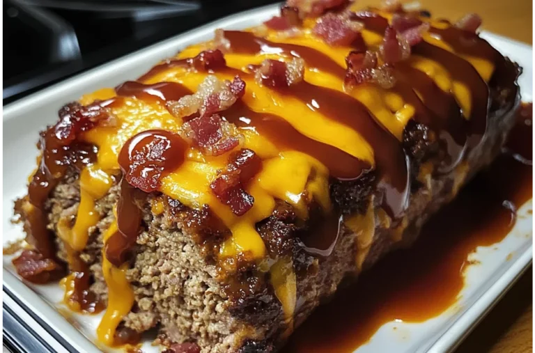 BBQ Bacon Cheeseburger Meatloaf – A Comfort Food Favorite