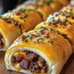 Cheesy Bacon Garlic Butter Burger Rollups – A Flavorful Bite