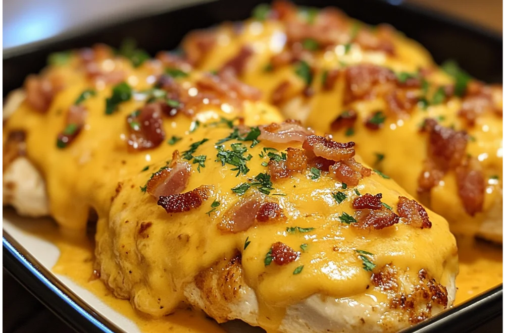 Cheesy Bacon Ranch Chicken – A Savory Delight You Can't Resist