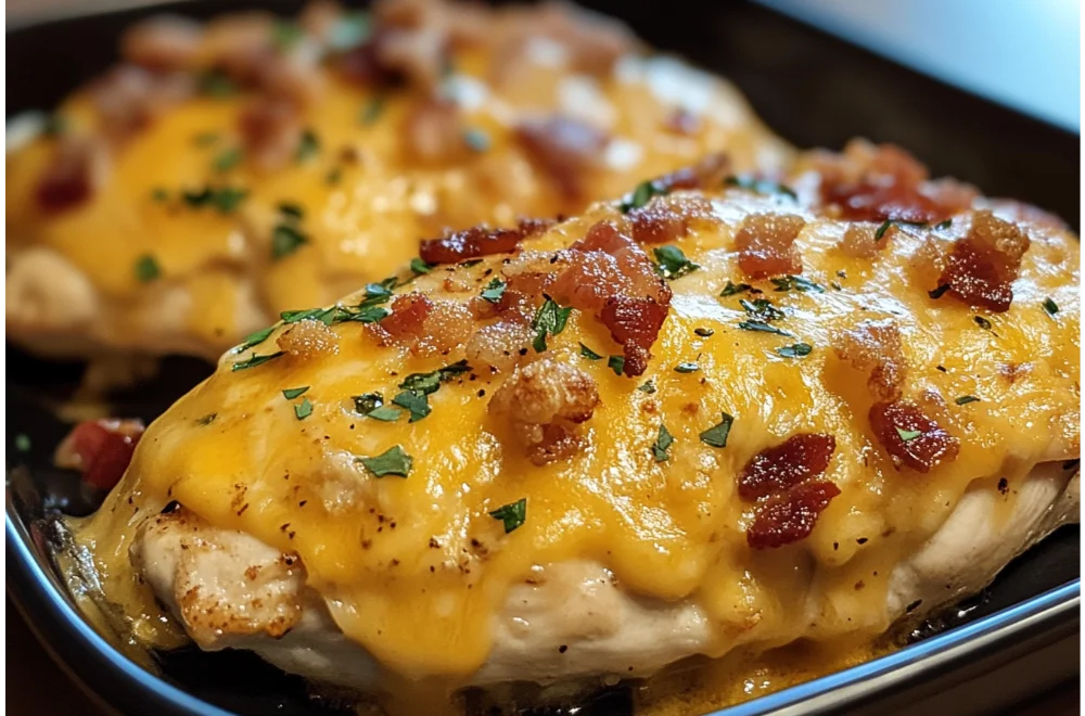 Cheesy Bacon Ranch Chicken – A Savory Delight You Can't Resist