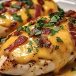 Cheesy Bacon-Stuffed Chicken Breast – A Flavorful Dinner Idea!