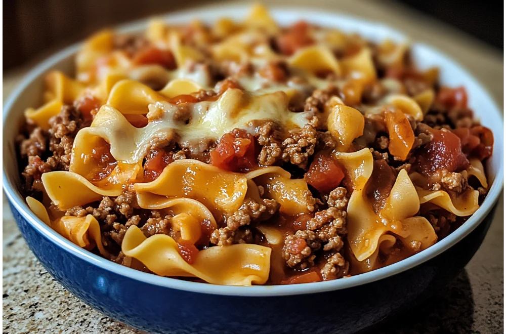 Cheesy Ground Beef Noodle Bake - Comfort Food at Its Finest