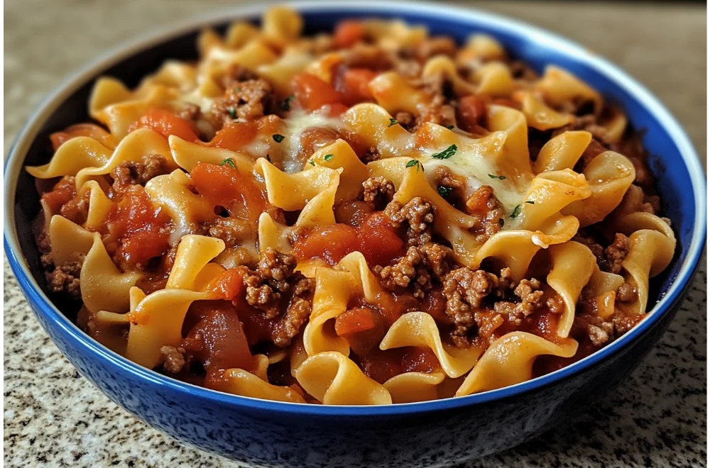 Cheesy Ground Beef Noodle Bake - Comfort Food at Its Finest