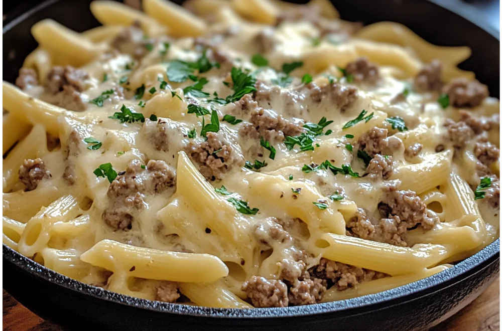 Creamy Beef Pasta – A Hearty, Comforting Dinner Idea