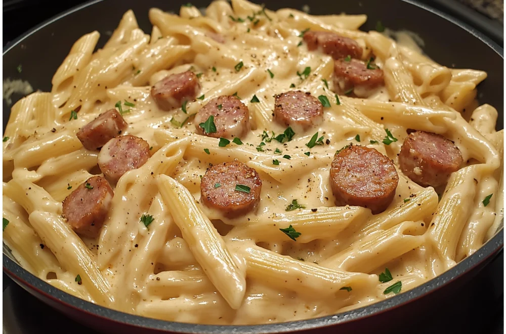 Creamy Smoked Sausage Pasta - A Rich & Flavorful Comfort Dish