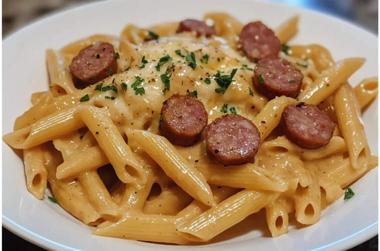 Creamy Smoked Sausage Pasta - A Rich & Flavorful Comfort Dish