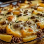 Hamburger & Potato Casserole – Simple, Hearty, and Delicious!