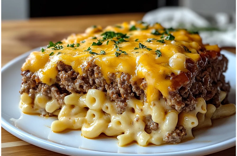 Mac and Cheese Meatloaf Casserole - The Ultimate Comfort Food