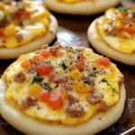 Muffin Breakfast Pizza – The Breakfast You’ll Crave Every Morning