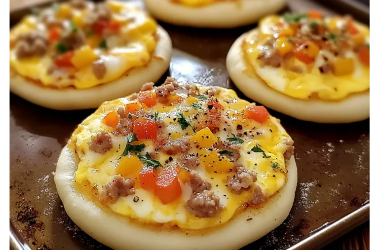 Muffin Breakfast Pizza – The Breakfast You’ll Crave Every Morning