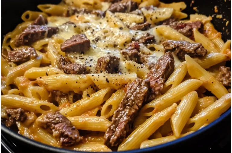 One-Pot Philly Cheesesteak Pasta: Quick & Creamy Dinner