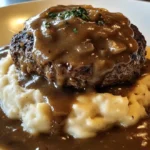 Salisbury Steak with Brown Gravy: Hearty & Flavorful Dinner