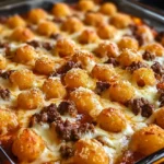 Tater Tot Pizza Casserole – The Ultimate Comfort Food Recipe