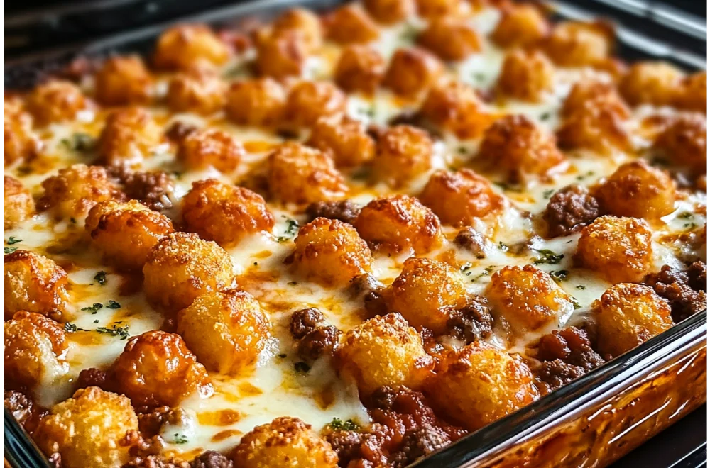 Tater Tot Pizza Casserole – The Ultimate Comfort Food Recipe