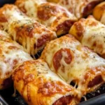 Air Fryer Cheesy Pepperoni Pizza Rolls: Quick & Easy Snack!