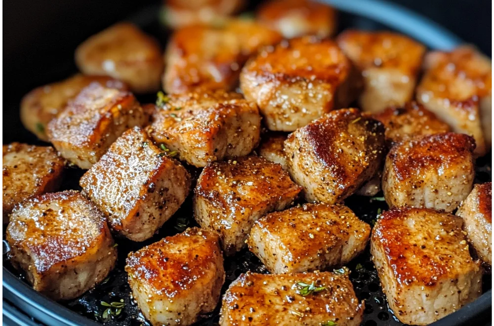 Easy Air Fryer Pork Chop Bites: Crispy and Flavorful