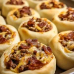 Easy Bacon Cheeseburger Pizza Rolls – A Family Favorite