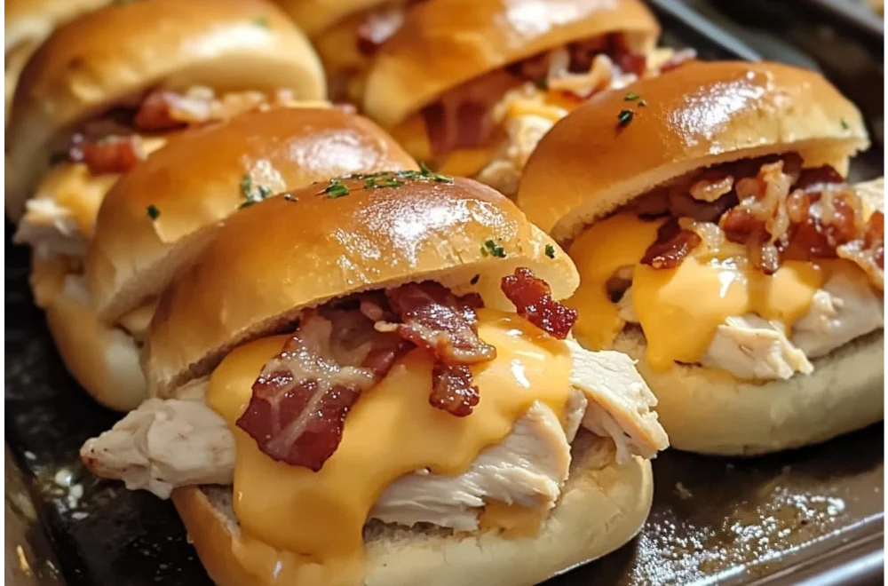 Easy Chicken Bacon Ranch Sliders: Perfect for Parties