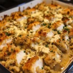 Chicken & Stuffing Bake – Easy, Comforting, and Delicious